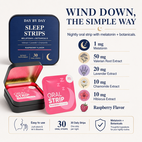 DAY BY DAY Sleep Strips nighttime lifestyle image